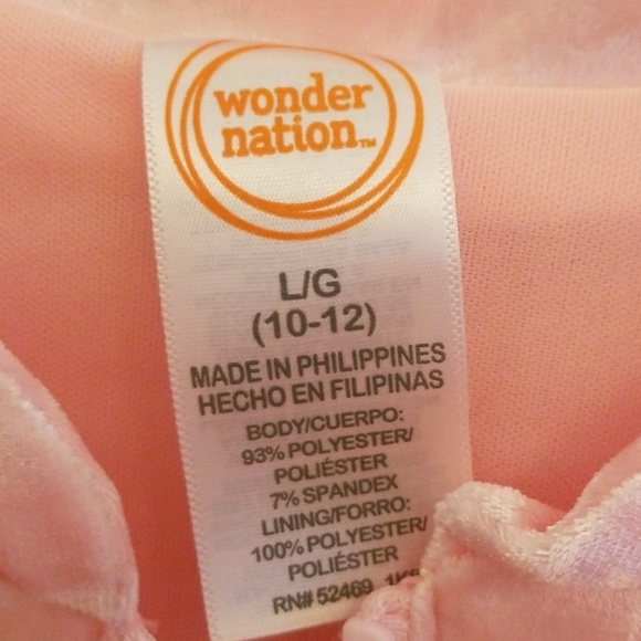 Wonder Nation Girls 2-Piece Dress Set - Picture 7 of 8